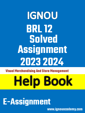 IGNOU BRL 12 Solved Assignment 2023 2024